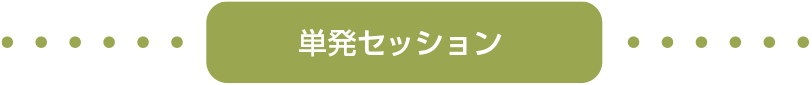 「心身調律セッション」の単発セッション施術料金